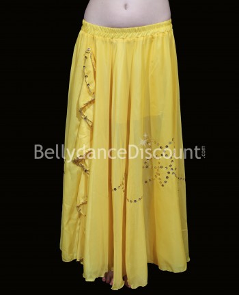 Yellow belly dance  children’s skirt