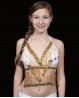 Top enfant de danse orientale blanc et doré