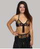 Set negro “mariposa” para niña