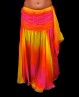 Jupe de danse orientale multicolore