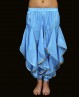 Pantalón Sarouel azul claro de danza oriental y Bollywood para niña