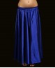 Gonna bambina di danza del ventre raso blu scuro