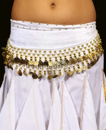 White belly dance  children’s belt