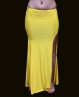 Yellow Bellydance pencil skirt
