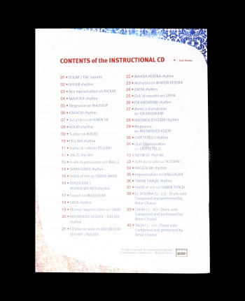 Libretto + CD sui ritmi fondamentali della danza del ventre - Inglese