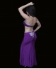 Traje de danza oriental violeta