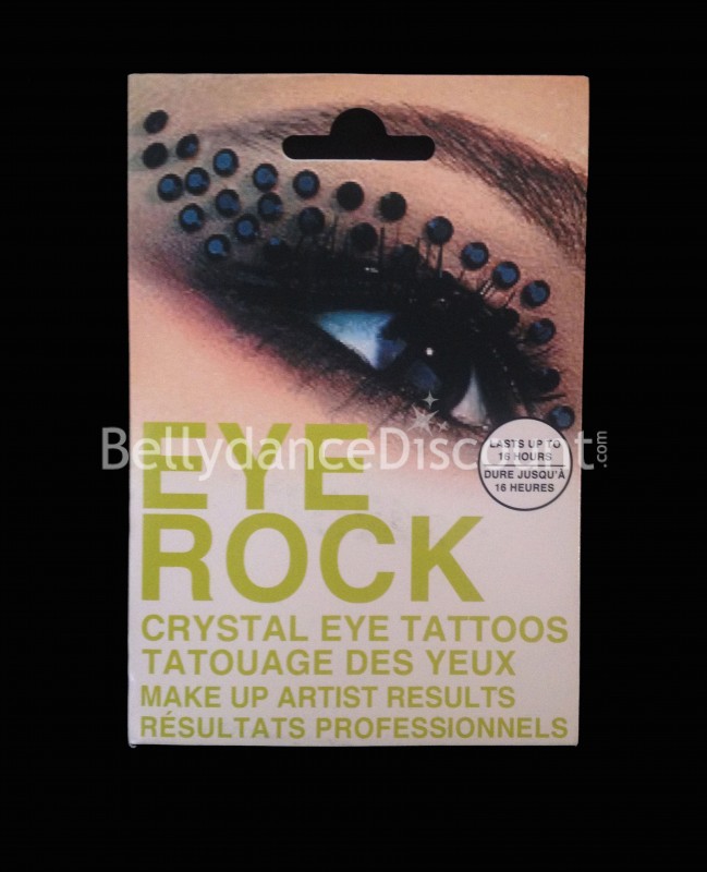 Eyes tattoo with strass N°3