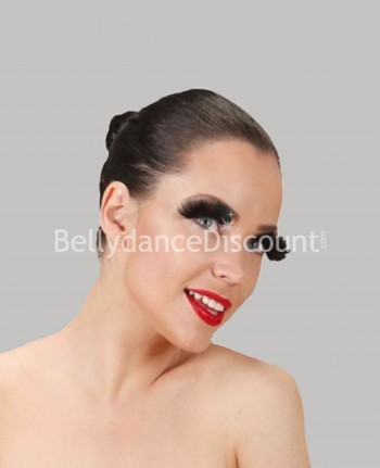 Falsches Wimpern Paar Ferdern in Schwarz