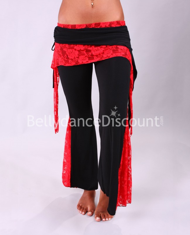 Dance Warm-Up pants red