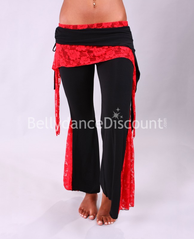 Pantalón rojo para las clases de baile
