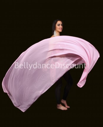 Light pink belly dance Veil Poi