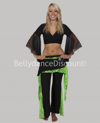 Pantalón verde para las clases de baile