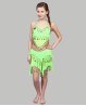 Costume bambina di danza del ventre verde