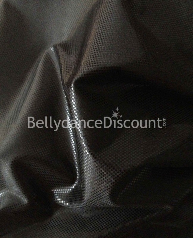 Glittery fabric black sold by the meter