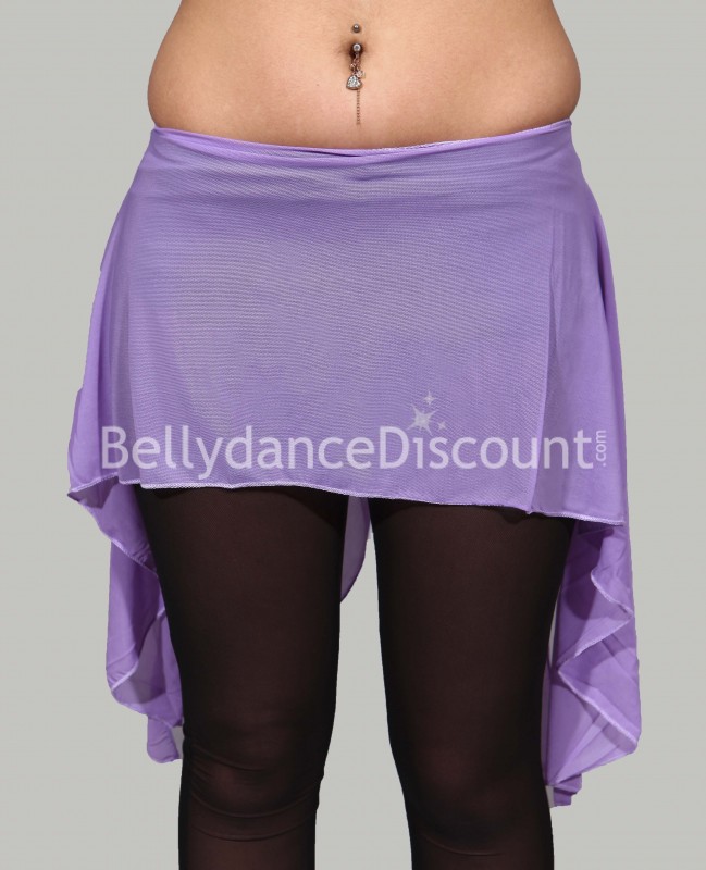 Cintura di danza del ventre lilla tipo gonnellina