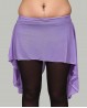 Light purple short skirt-style oriental dance belt