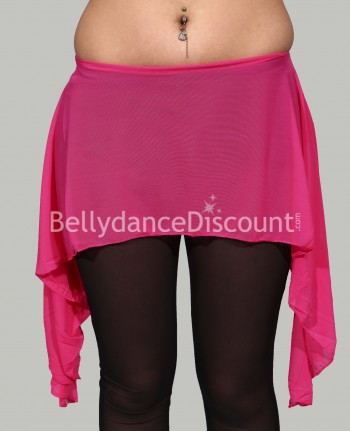 Cintura di danza del ventre fucsia tipo gonnellina