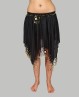Black belly dance short skirt