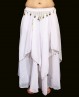Jupe de danse orientale blanche