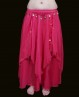 Jupe de danse orientale fuchsia