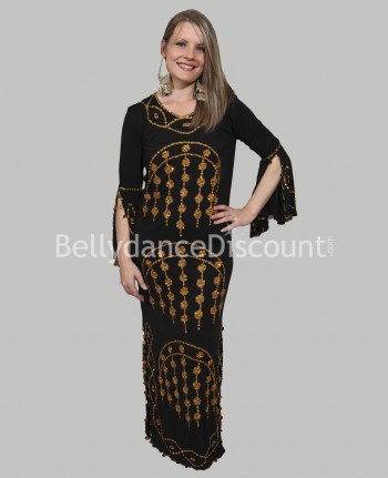 Baladi/Saïdi Kleid für den orientalischen Tanz in schwarz