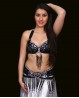 Set reggiseno + cintura abbinata nero di danza del ventre