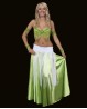 Beaded Bellydance sleeves light green