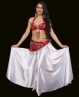 "Butterfly" red Bellydance bra