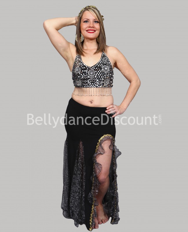 Black oriental dance hairband