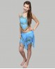 Light blue belly dance children’s costume
