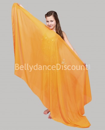 Velo bambina di danza del ventre arancio