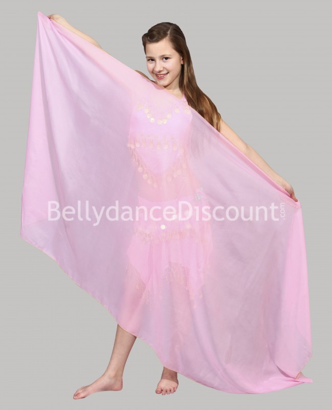 Light pink belly dance children’s veil Light pink belly dance children’s veil