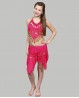 Fuchsia belly dance children’s costume