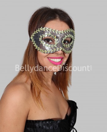 Maske in Schwarz und Gold