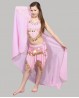 Costume bambina di danza del ventre rosa pallido