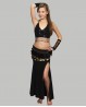 Black belly dance  children’s skirt