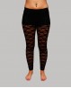 Legging negro en encaje para danza del vientre