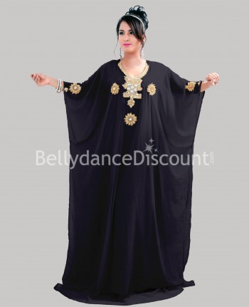 Orientalisches Kleid Khaliji in Schwarz