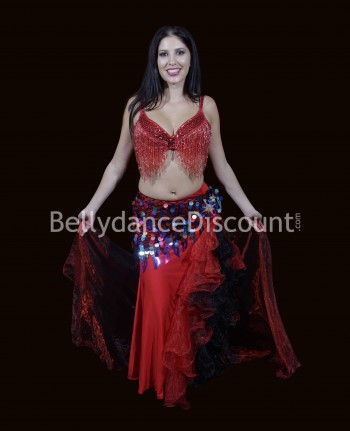 Jupe rouge de danse...