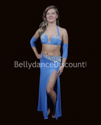 ELEA Egyptian Bellydance costume light blue