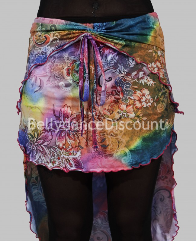 Printed Bellydance short skirt