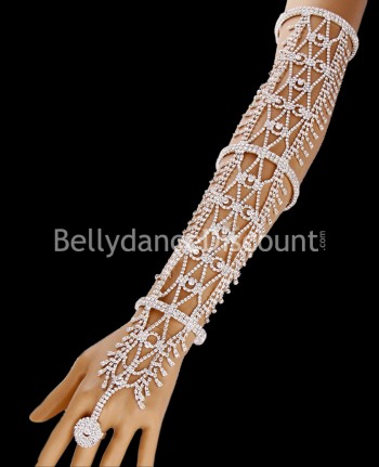 Arm jewelry in strass