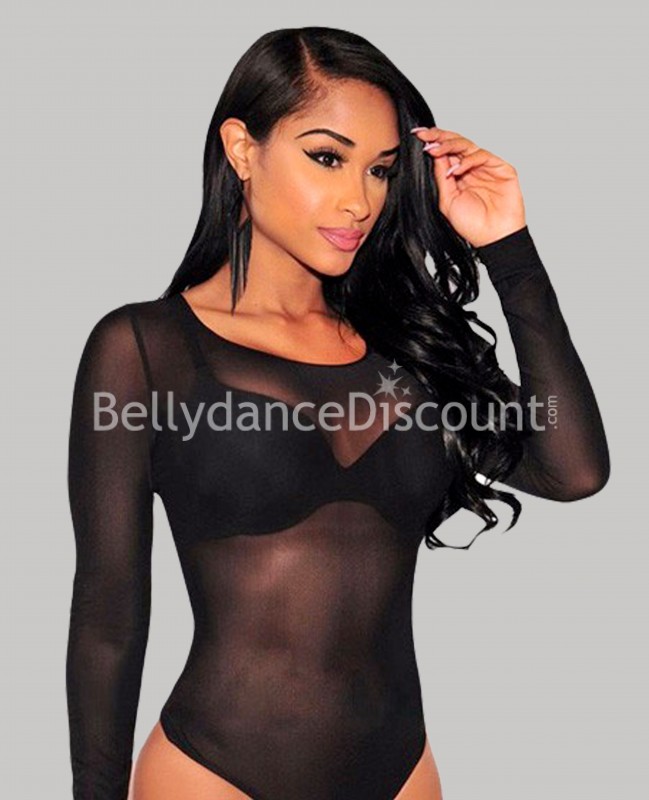 Body transparent noir