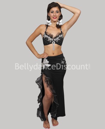 Black belly dance costume