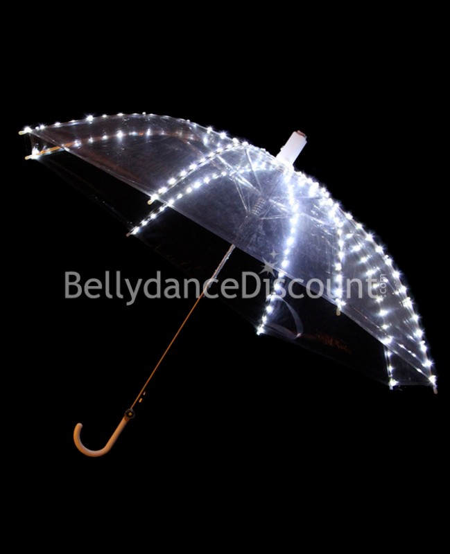 Parapluie lumineux blanc