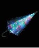 Light up multicolored umbrella