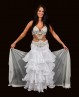 Set reggiseno + cintura di danza del ventre diamante